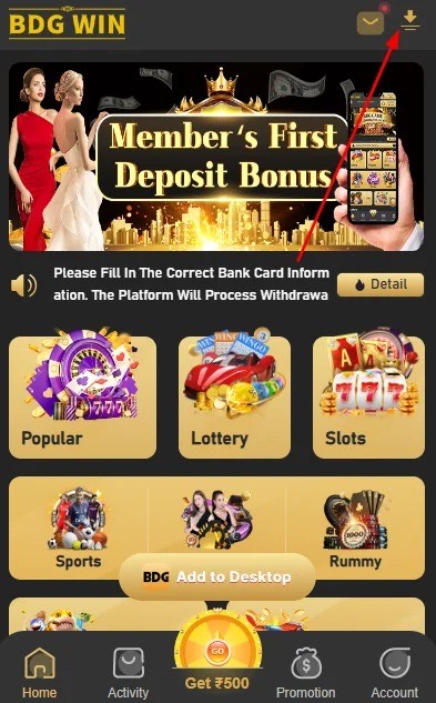 BDG Play Direct Download APK from App